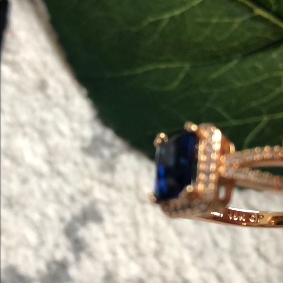 Blue stone ring - Picture 5 of 6